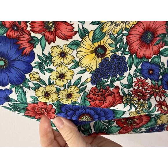 Yves St. Clair Vintage Floral Short Sleeve Blouse 12 - Picture 6 of 9